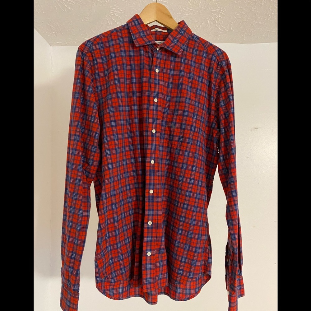 Gant rugger winter madras, perfect for the holidays size L